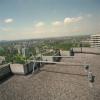 Standardausleger zur Aufnahme einer Fassadenarbeitsb�hne, keine gro�e Bestlastung der Dachfl�che